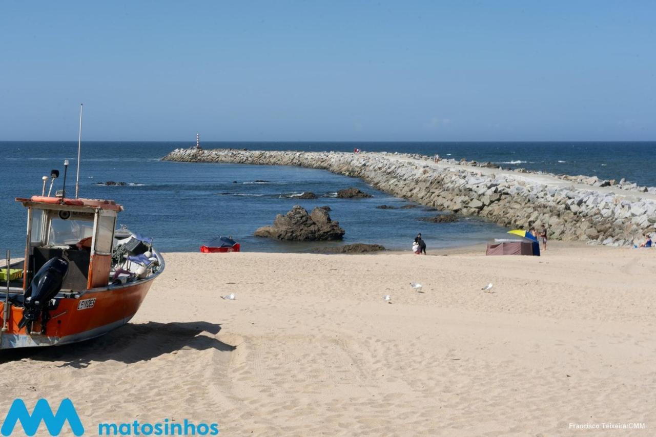 Blue Beach Apartment - Caminhos De Santiago-Airport Praia de Angeiras Ngoại thất bức ảnh